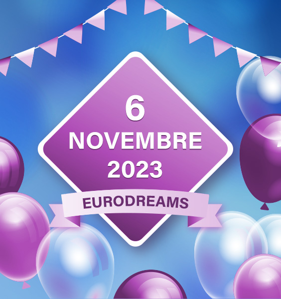 Le premier tirage de la loterie Eurodreams est arrivé !